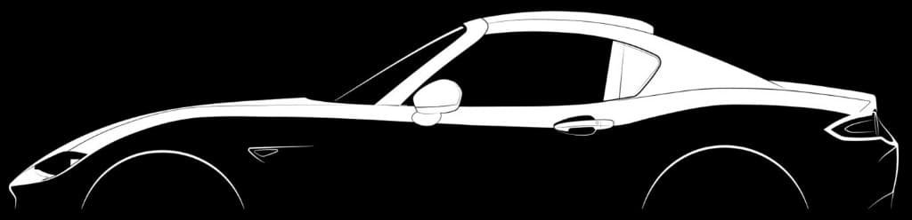 Mazda MX-5 RF side view